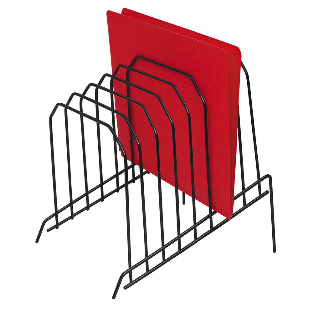 Trieur de dossiers Westcott à 8 sections - Noir