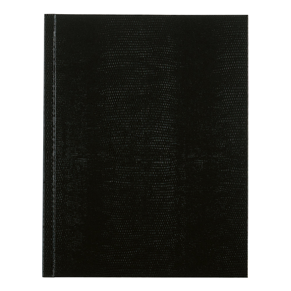 Journal exécutif Blueline - 9 1/4" x 7 1/4" - Noir