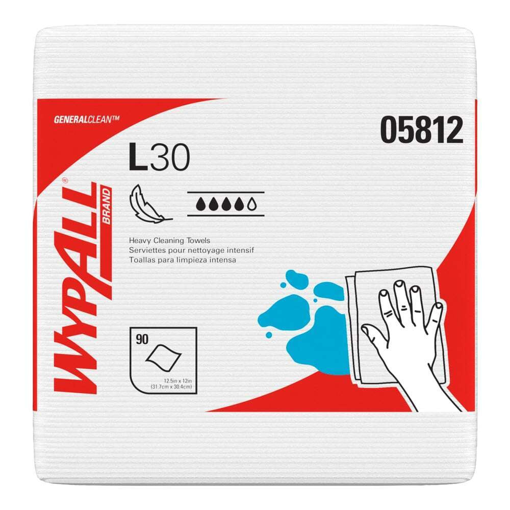 WypAll Strong and Soft Wipes - 90 Sheets
