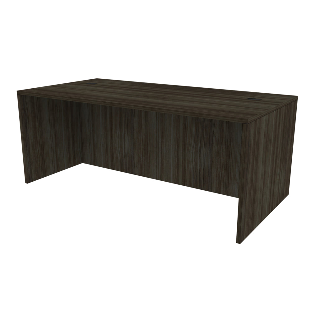 Bureau Heartwood 71" x 35-1/2" - Finition gris crépuscule