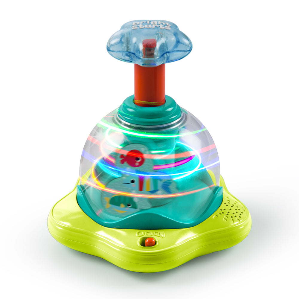Toupie à pression et lueur Bright Starts de Kidcentral Supply
