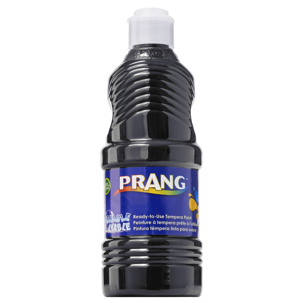 Peinture à la détrempe lavable Prang - 473 g - Noir