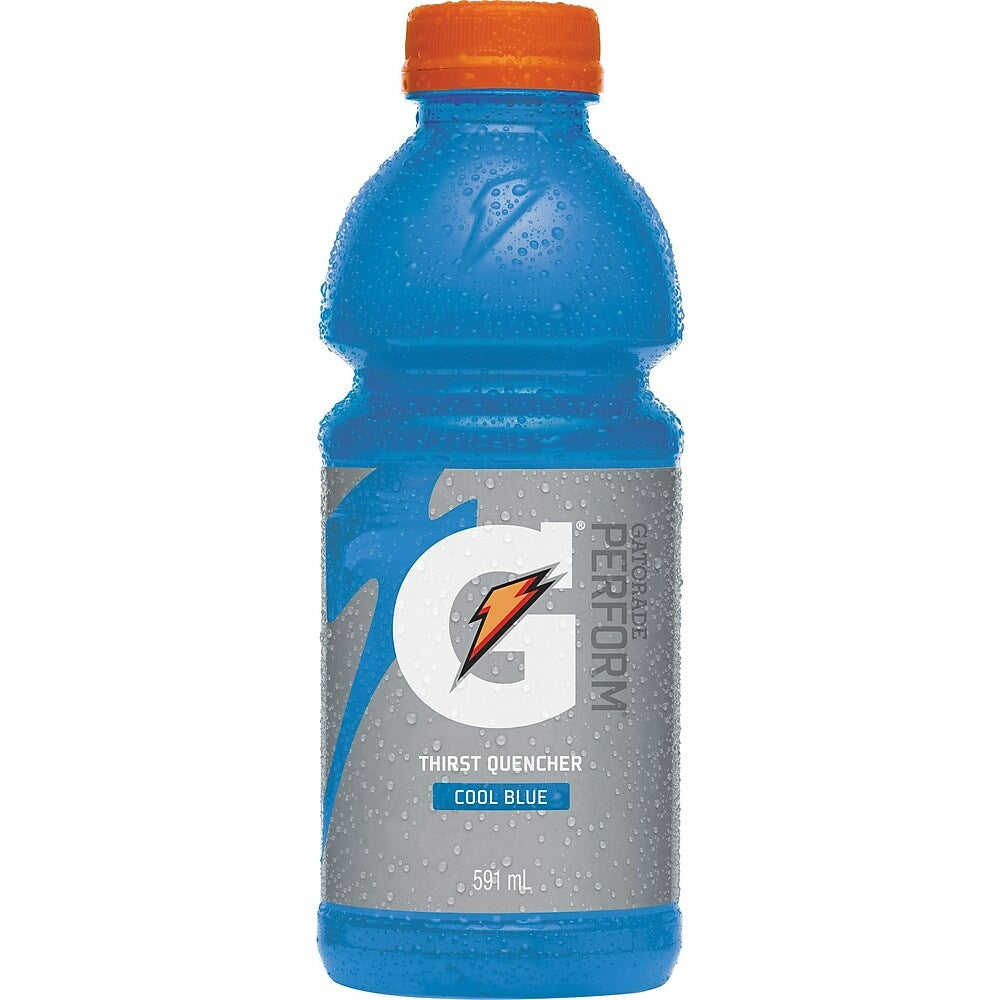 Gatorade Perform - Cool Blue - 591 ml - Paquet de 12