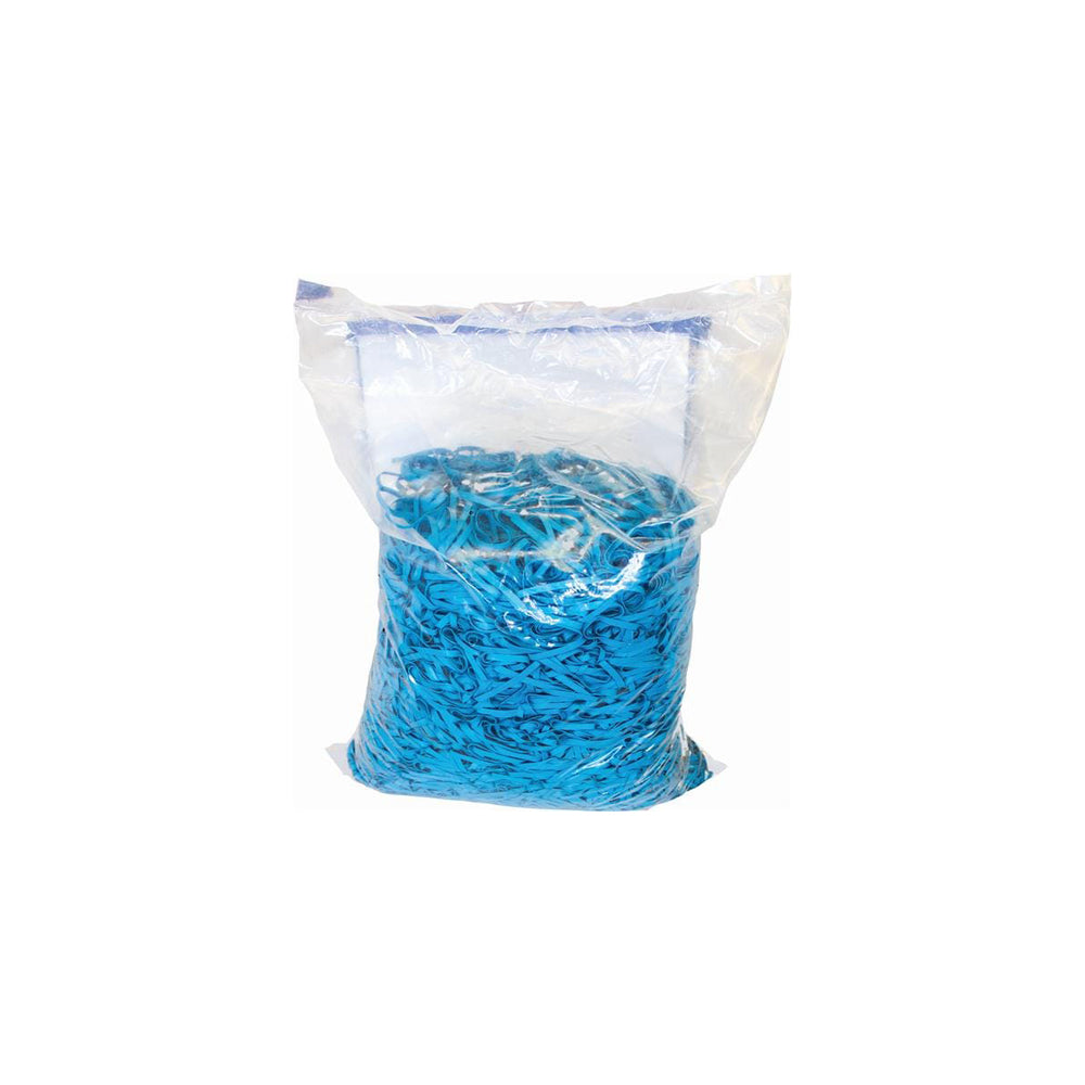 Canada Post Rubber Bands - 4" x 1/4" - 10kg - Postal Blue