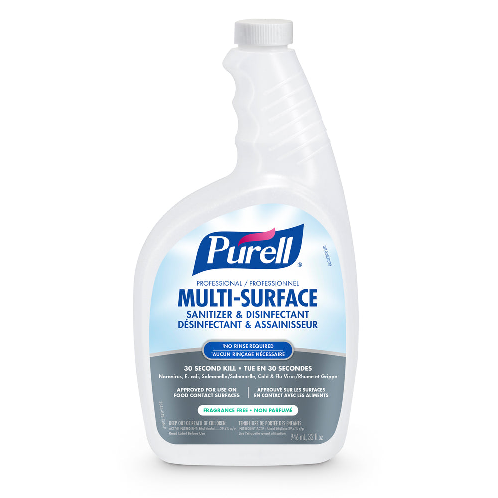 Purell Professional Multi-Surface Sanitizer and Disinfectant - 946 mL
