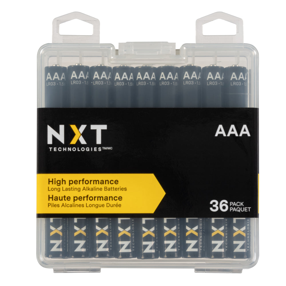 NXT Technologies AAA Alkaline Battery - 36 Pack