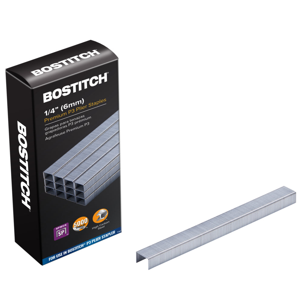 Bostitch Premium Plier Staples for P3 - 5000 Pack