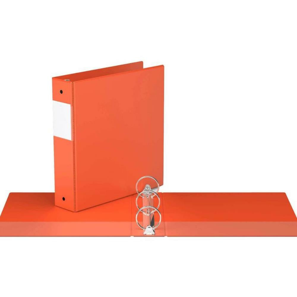 Classeur à anneaux ronds Davis Group, 2 po, orange