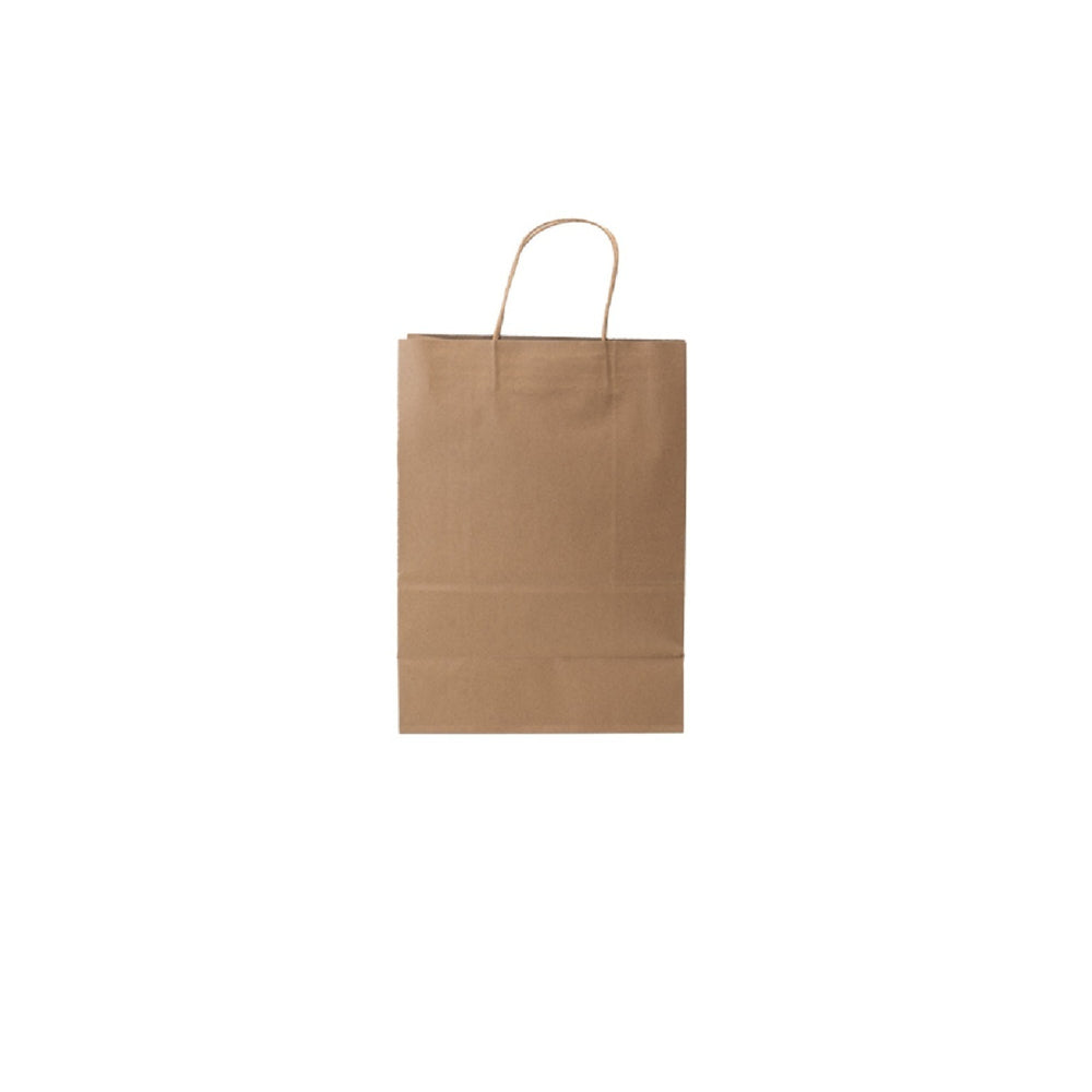 Eco-Packaging Paper Bag with Rope Handle - 10" x 5" x 13" - 250 Pack