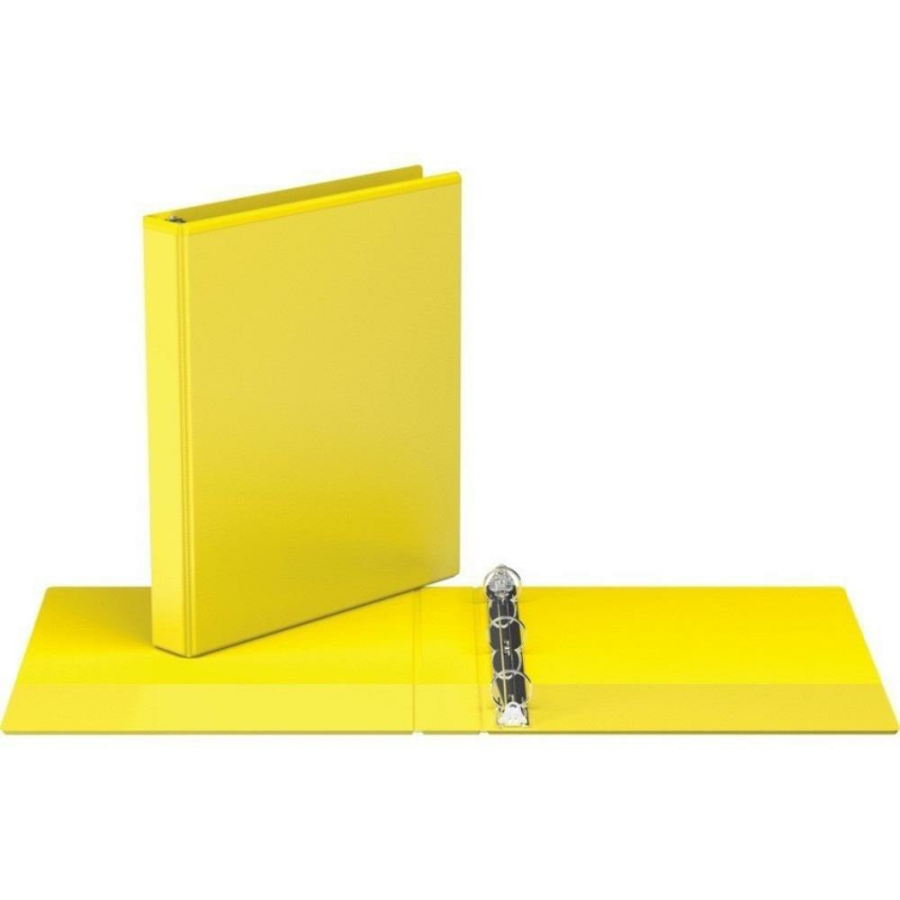 Easyview, classeur Premium, anneaux ronds, 2,5 cm, jaune