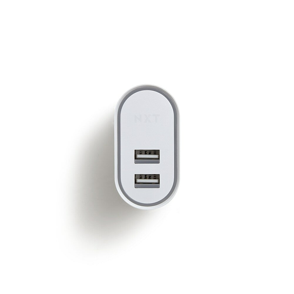 NXT Technologies Universal 2 USB Port Phone Charger - White