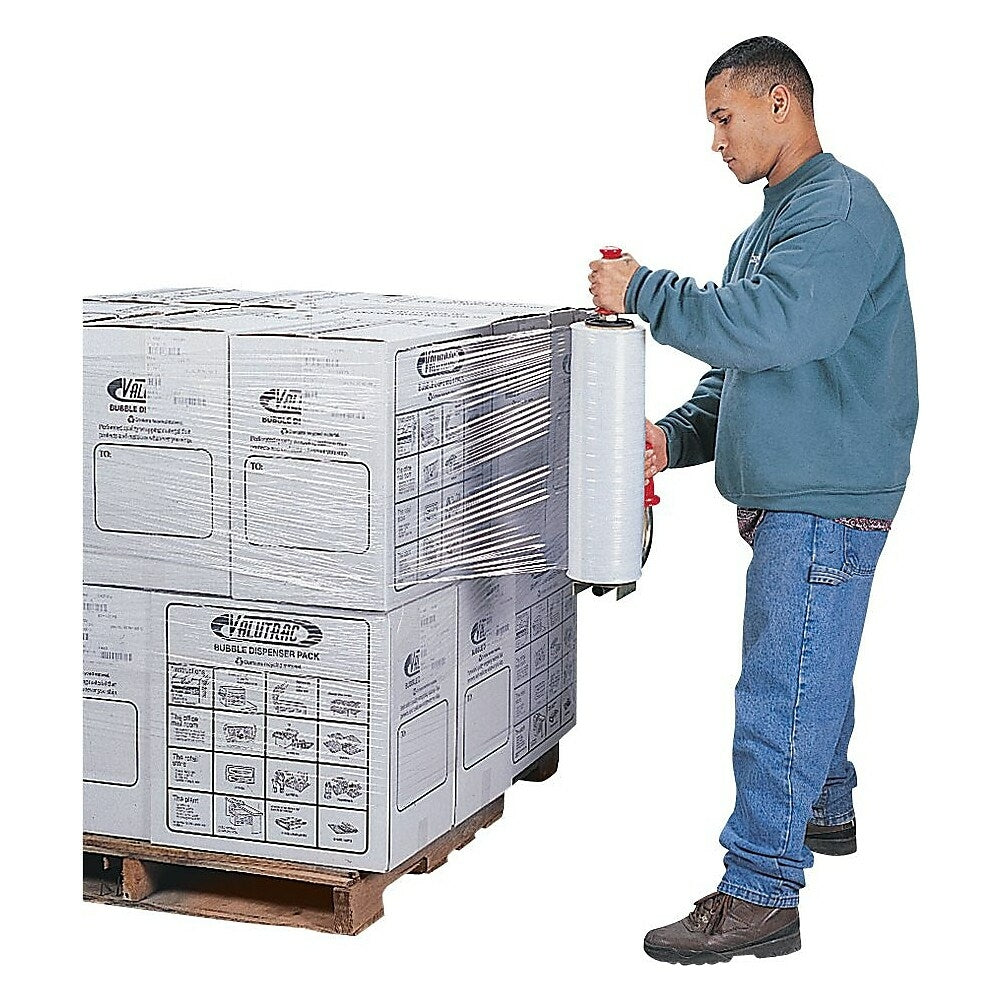 Staples Gauge-Replacement Stretch Wrap - 16" X 1 -500' - 4 Pack