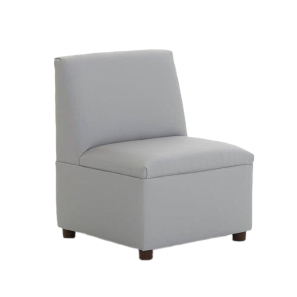 Chaise enfant moderne et décontractée Brand New World - Gris