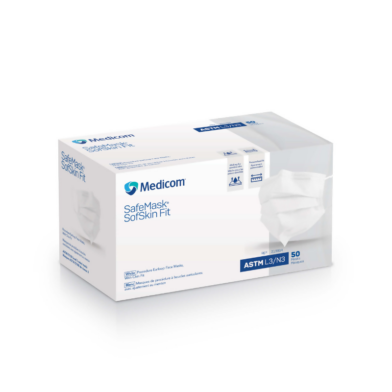 Medicom® SafeMask® SofSkin Fit (Level 3/White)