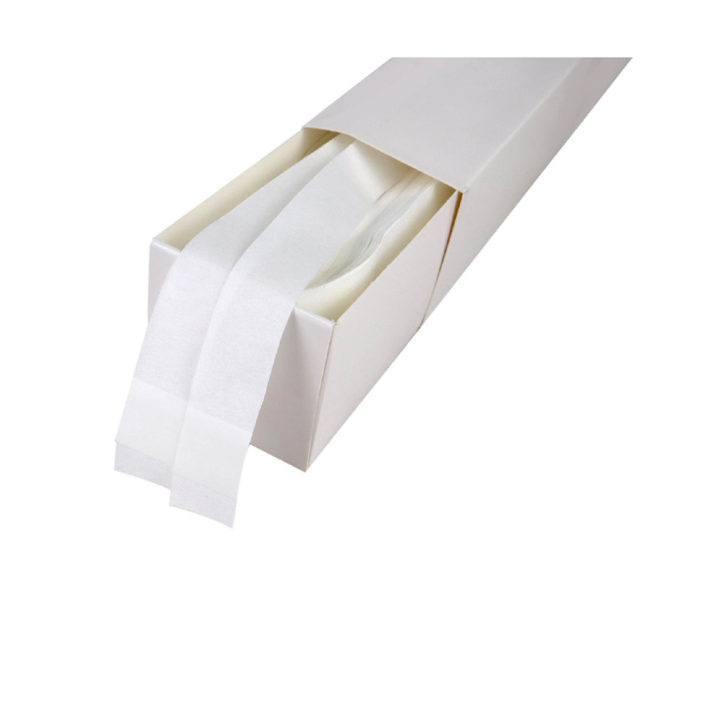 Porte-bavoirs jetables en papier D2D Bib-Grips, boîte de 250.