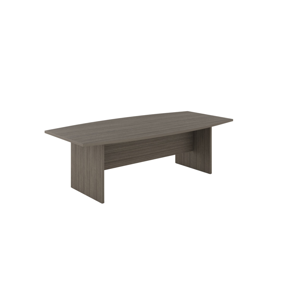 Offices to Go Newland Boat Shaped Boardroom Table - 96" - Grey