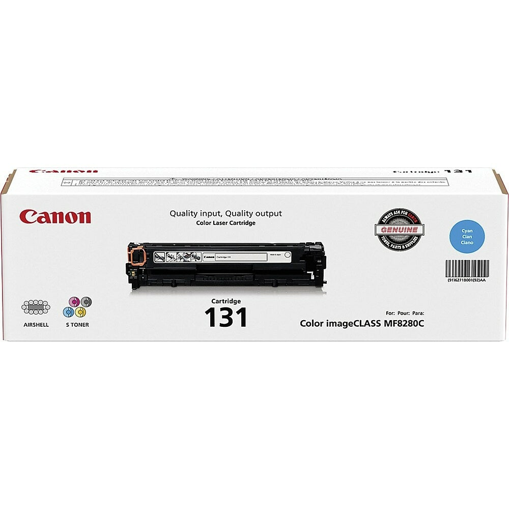 Canon 131 Cyan Toner Cartridge (6271B001)