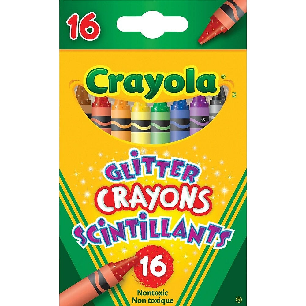 Crayola Glitter Crayons - 16 Pack