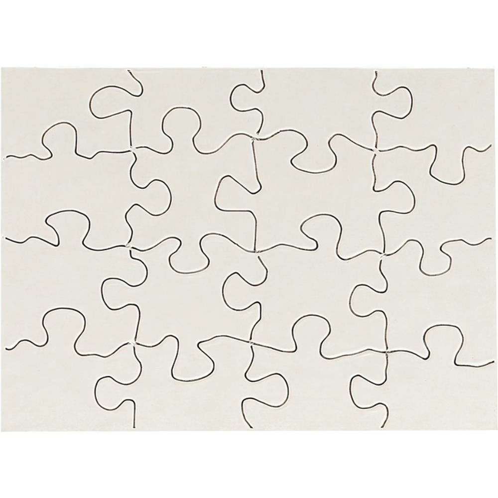 Hygloss Compoz-a-Puzzle 4 x 5-1/2 - Paquet de 12