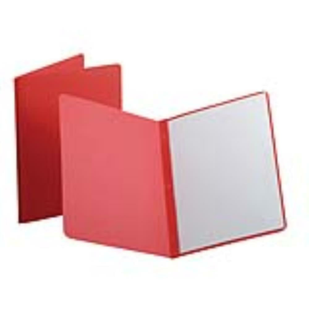 Couverture de rapport Oxford - Format lettre - Rouge - Lot de 6
