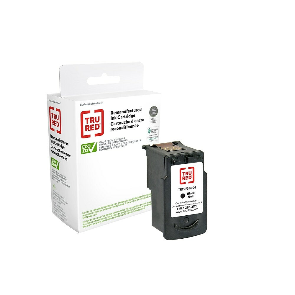 TRU RED 2973B001 Canon PG-210XL Remanufactured Ink Cartridge - High Yield - Black