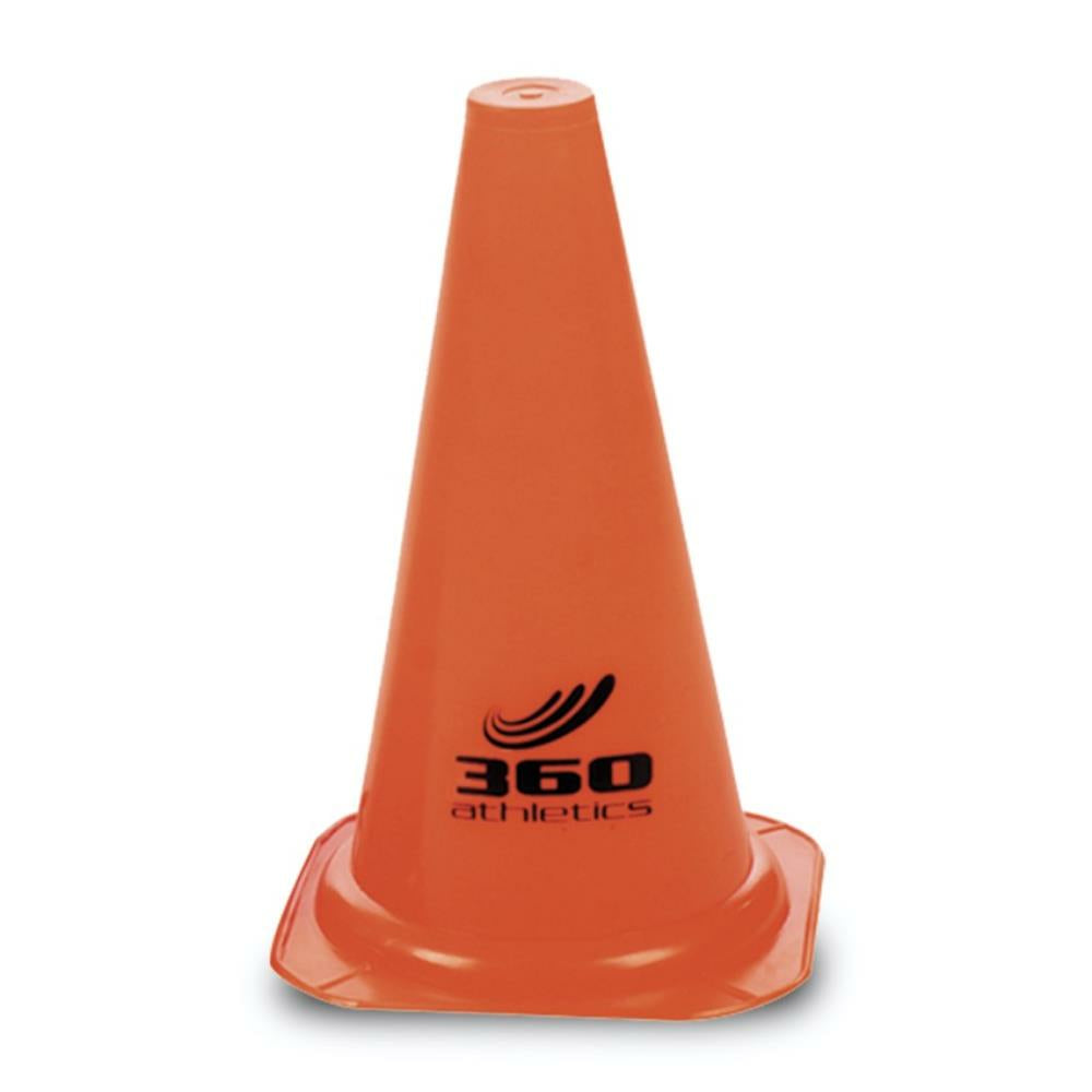 Cônes en vinyle haute visibilité 360 Athletics, orange, 12 po