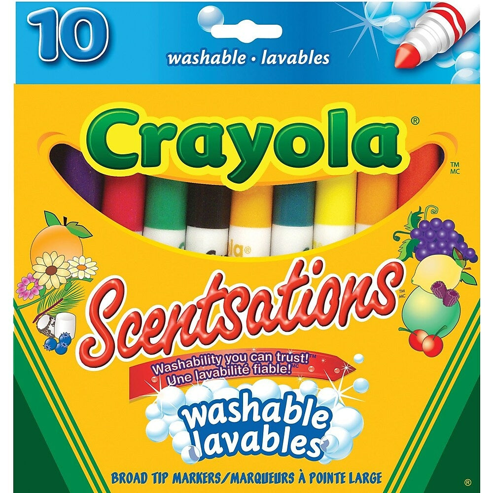 Crayola Scentsation Markers, 10 Pack