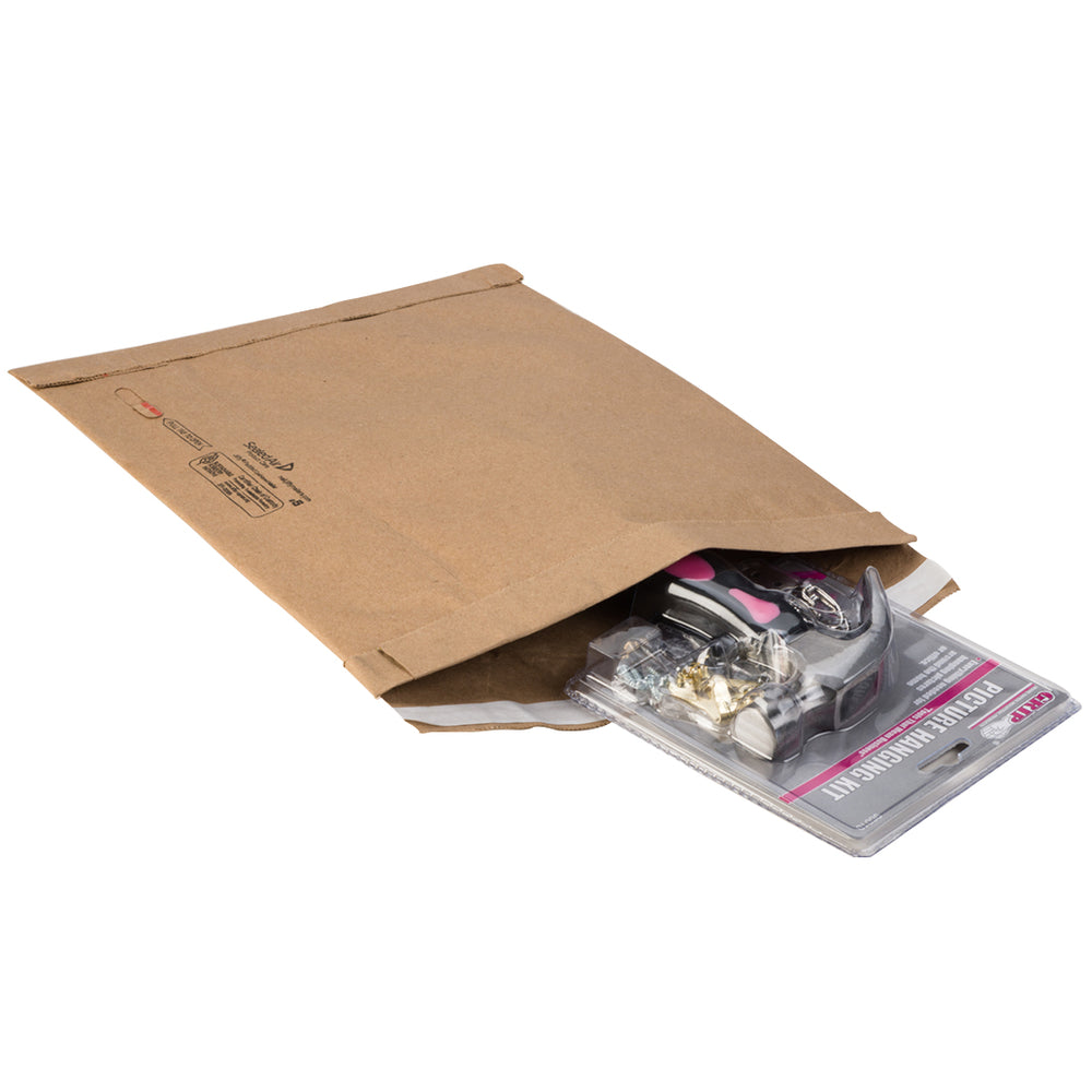 Enveloppes d'expédition matelassées autoadhésives Staples - n° 0 - 6" x 10" - Kraft - Paquet de 250