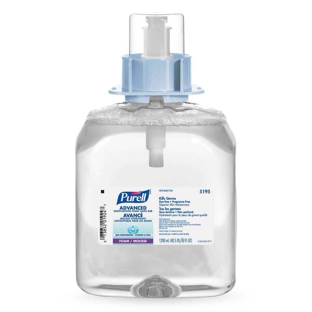 Recharge de gel douche hydratant Purell Advanced pour distributeur FMX-12 - 1 200 ml - Paquet de 4