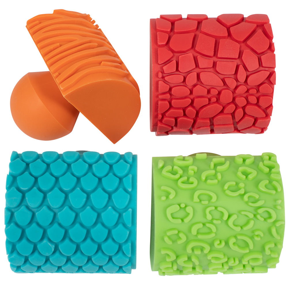 Ready 2 Learn Paint and Dough Animal Rockers - 4 Pack