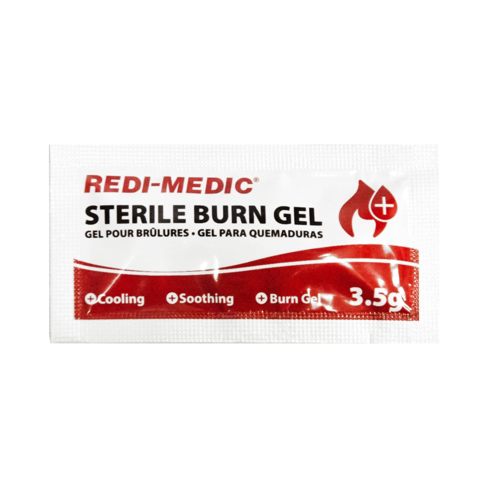 Redi-Medic Burn Gel 1/8oz Packet - 1000 Pack