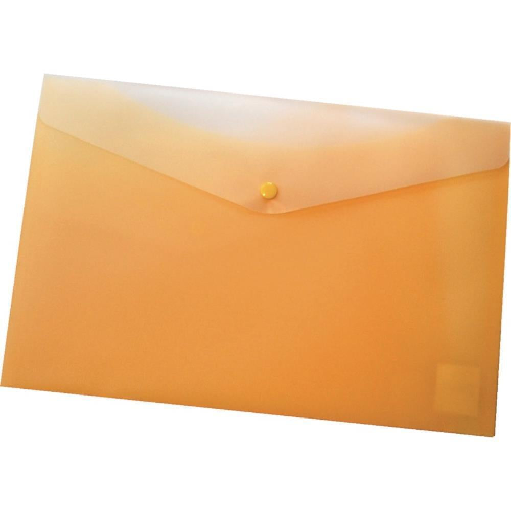VLB Filemode Frosted Poly Envelope - 13-1/4" X 9" - Yellow