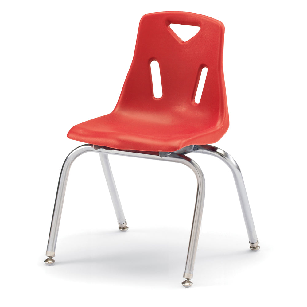 Jonti-Craft Berries Stacking Chair - 16" H - Red