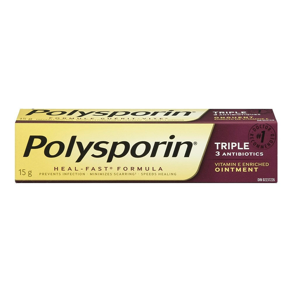Pommade antibiotique Polysporin TRIPLE, 15 g