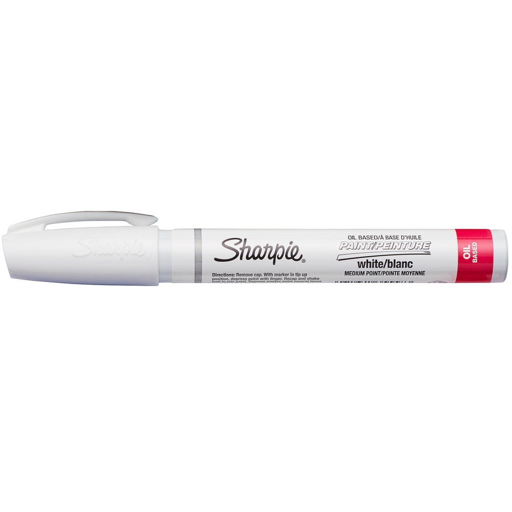 Marqueur peinture Sharpie - Pointe moyenne - Blanc