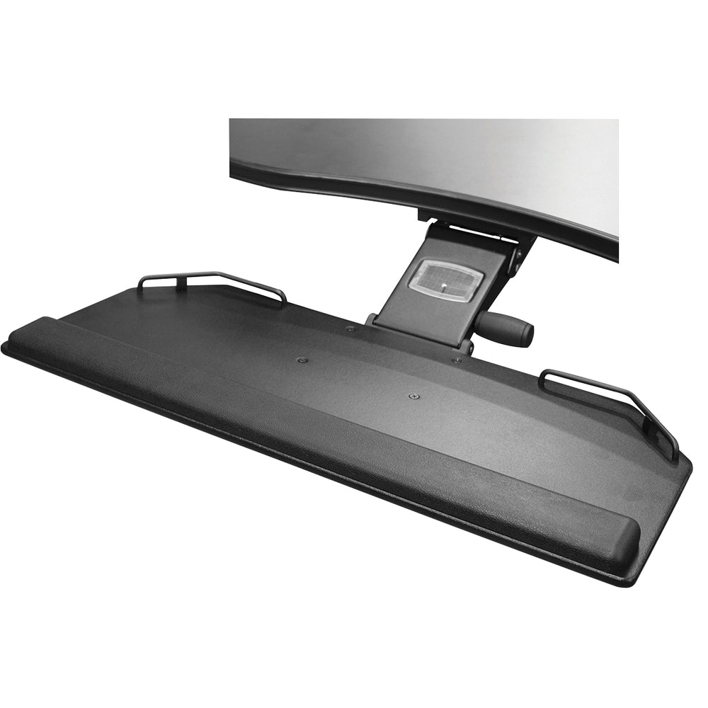 Horizon Jitterbug Articulating Keyboard System with Integrated Mousing Surface - Black
