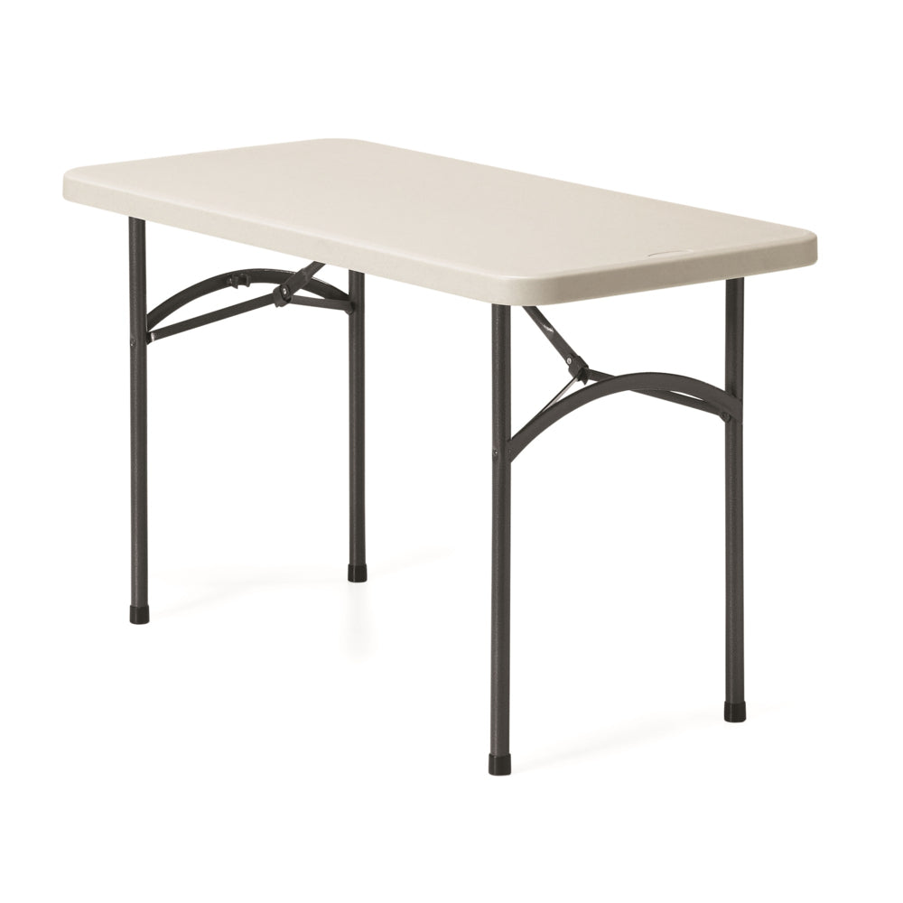 Offices to Go Lite-Lift II Rectangular Folding Table - 48" x 24" - Grey