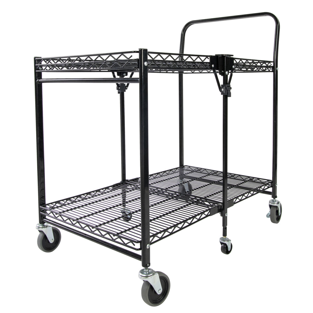 Bostitch Large Stowaway Folding Utility Cart - Black