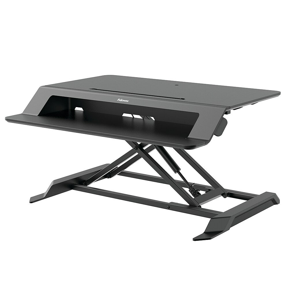 Fellowes Lotus LT 31.5"W Sit to Stand Desk - Black