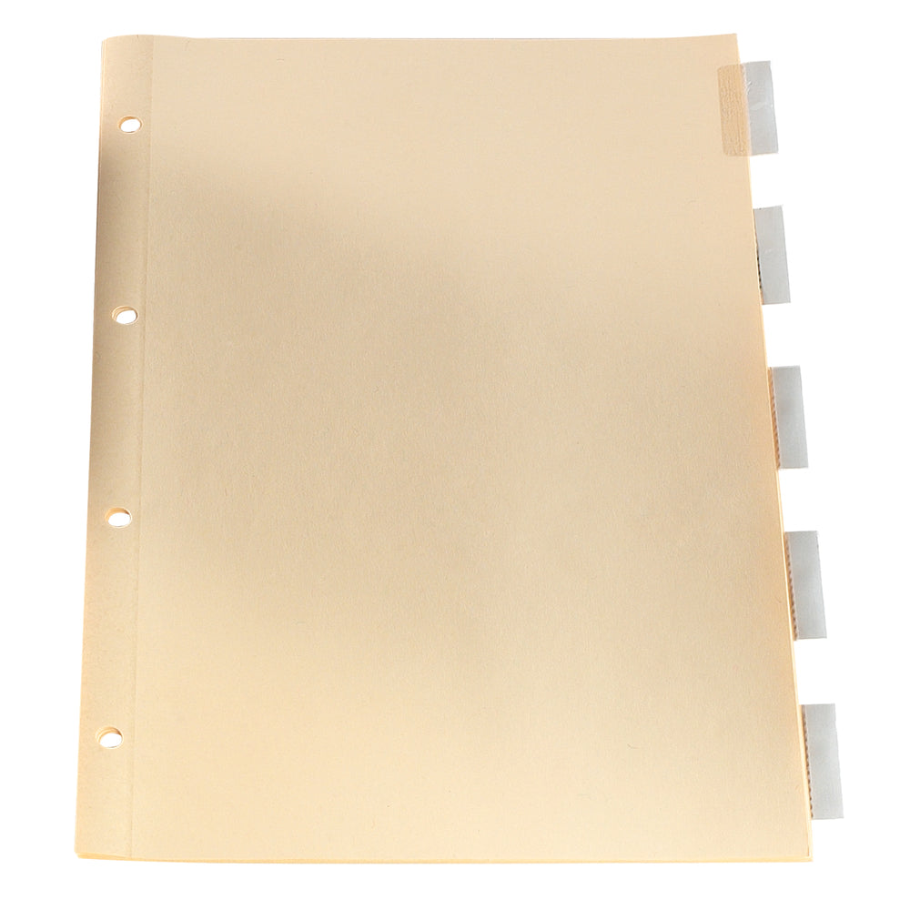 Oxford 5 Tab Index Binder, Legal Size