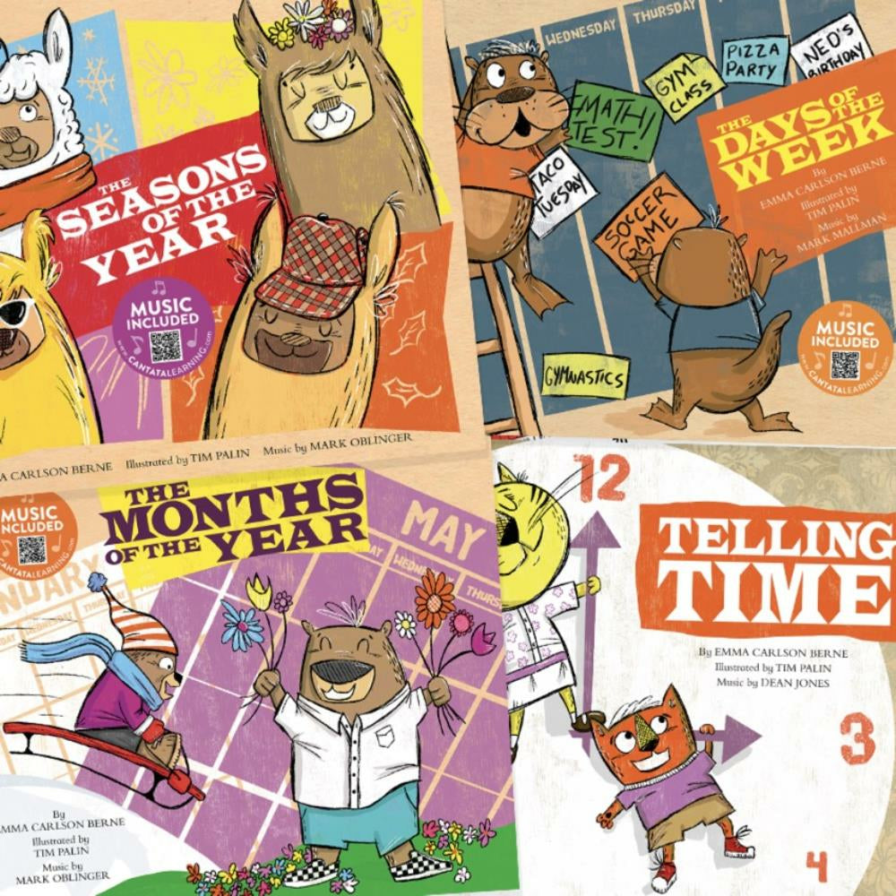 Patterns Of Time (set of 4)