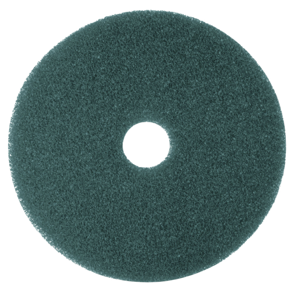 3M Professional Floor Cleaning Pads for Scrubbing - Blue - 17" Diameter - 5 Pack