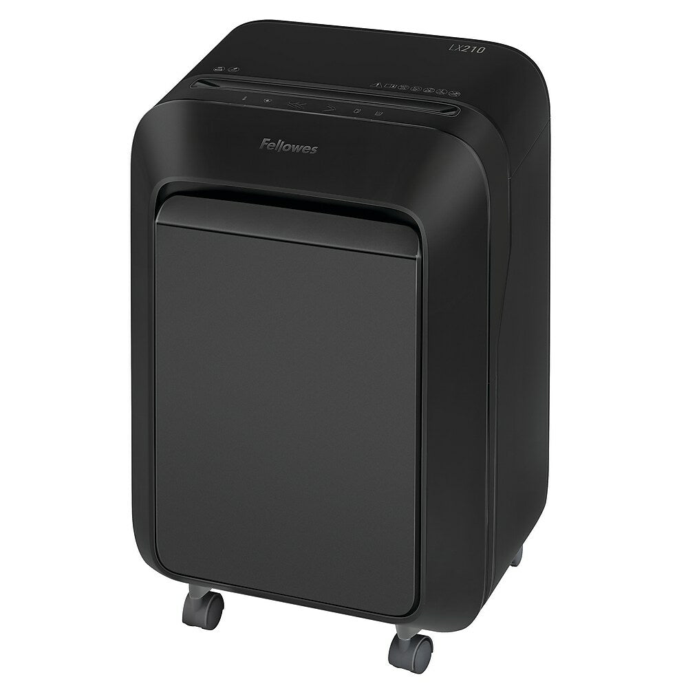 Fellowes Powershred LX210 16-Sheet Micro-Cut Shredder - Black