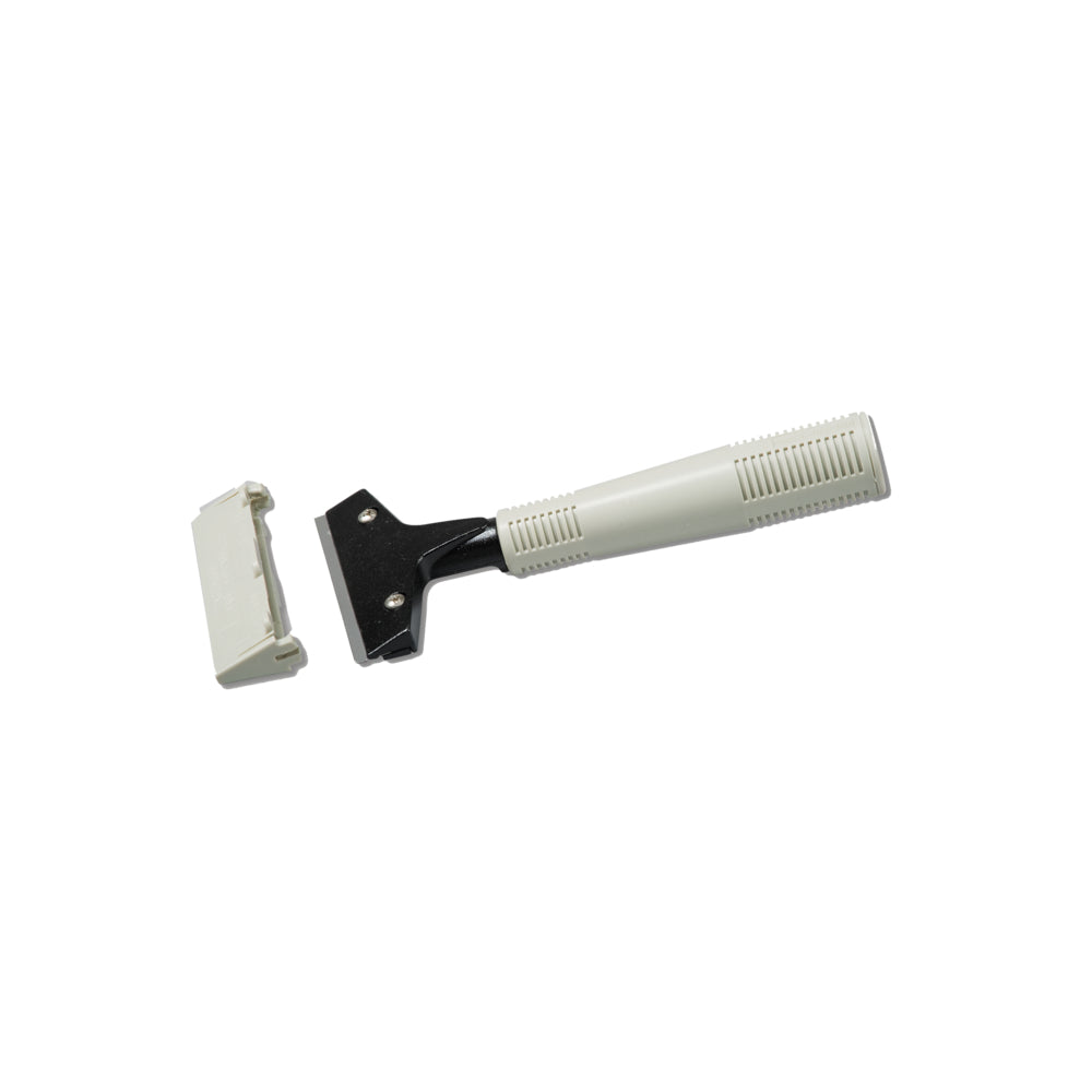 Grattoir à vitres et sols Vileda - Manche en plastique de 14 cm - Gris