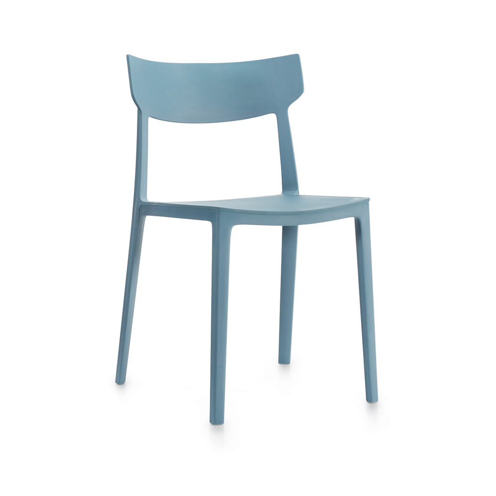 Offices to Go Kylie Multi-Purpose Stacking Chairs - Cadet Blue