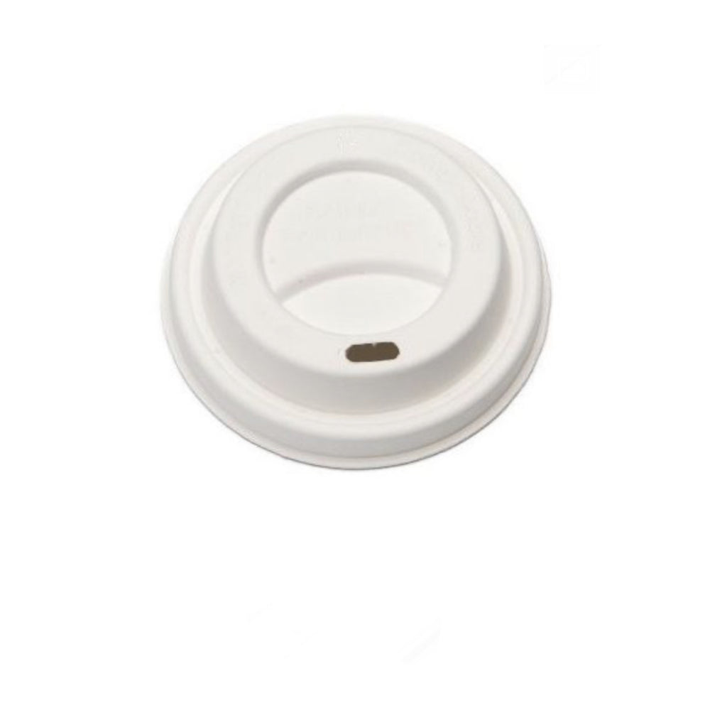 Couvercle d'emballage écologique pour gobelet en fibre de 227 ml (8 oz) - Paquet de 1 000
