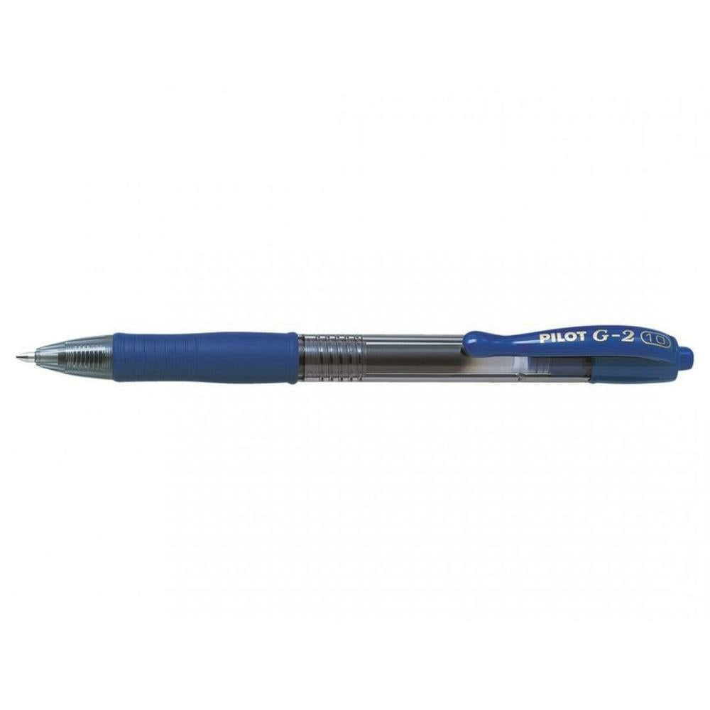 Pilot G2 Retractable Gel Pen. 1,0 mm. Blue. 12/box