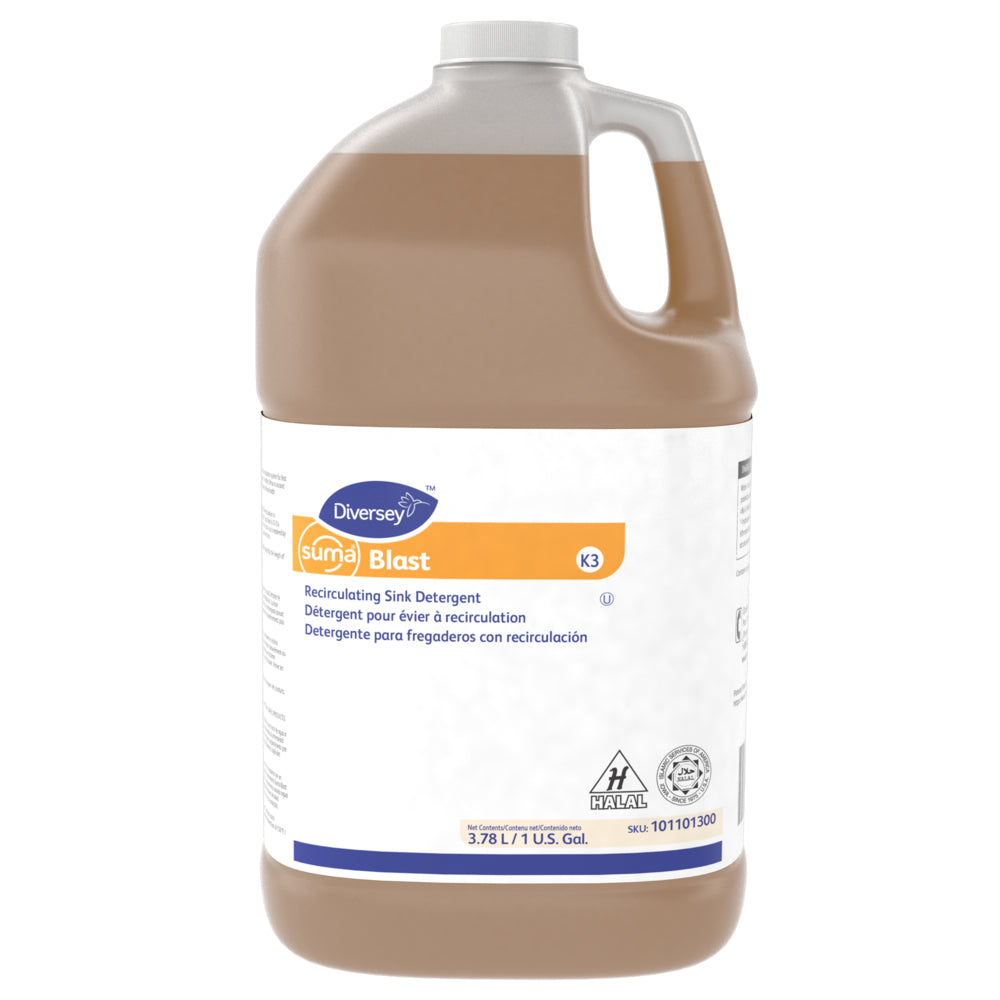 Détergent à recirculation pour évier Diversey Suma Blast K3 - 1 gallon