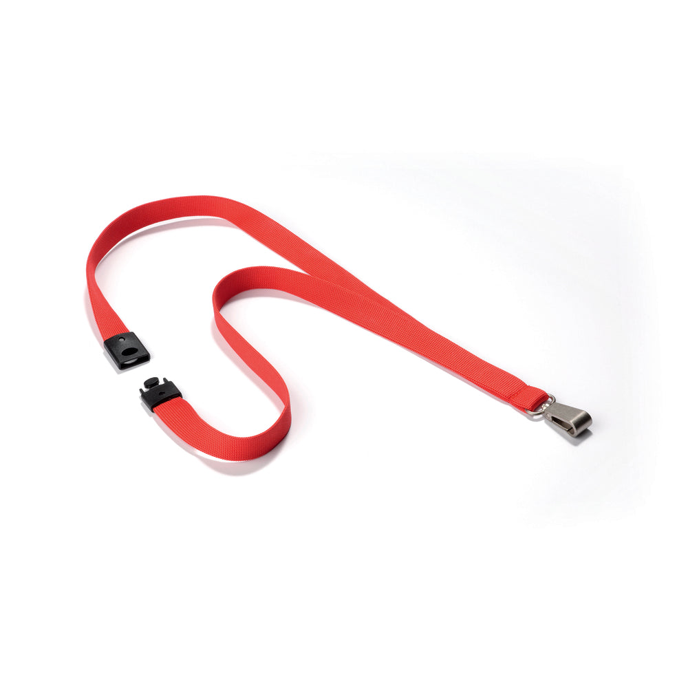 Durable Lanyard With Safety Release - Coral - 10 Pack