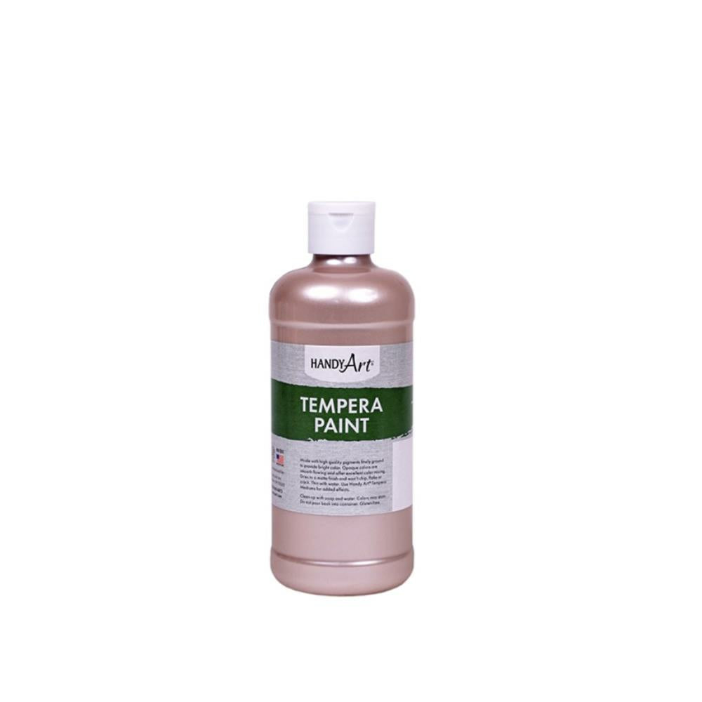 Peinture Tempera Handy Art Sparkle, pêche, 473 ml.